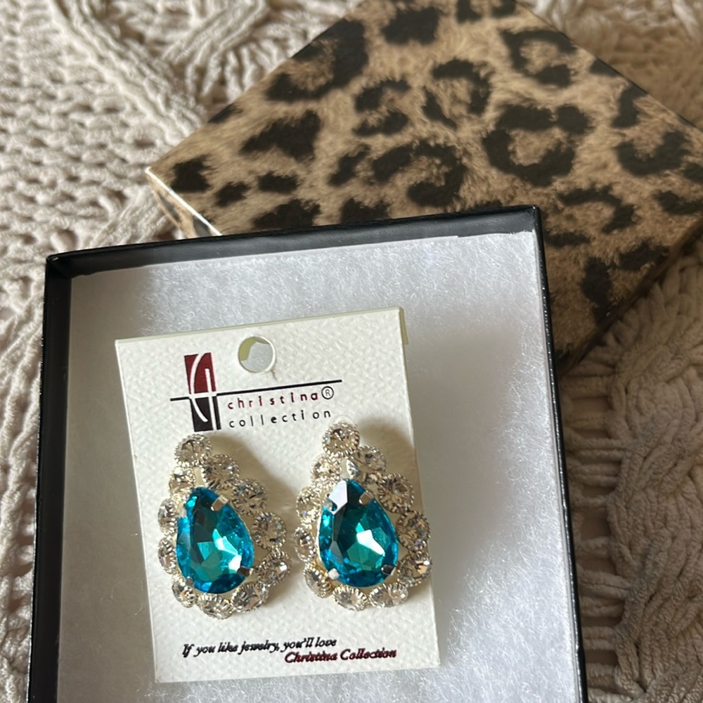 Womans pierced earrings